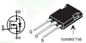 IXTR20P50P, Силовой P-канальный MOSFET-транзистор